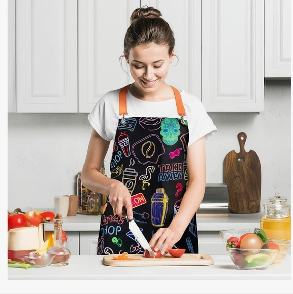 Apron for Men & Women with Pockets - Picture 6 of 7